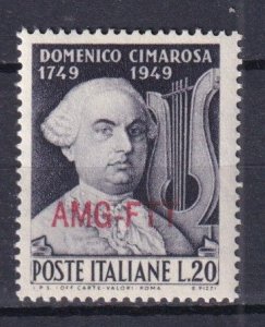 1949 - ITALY - TRIESTE Zone A - Sc#57 - MNH**