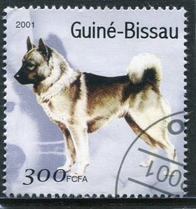 Guinea Bissau 2001 DOG 1 value Perforated Fine used VF