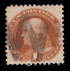 MOMEN: US STAMPS #112 FANCY W USED VF LOT #87175**