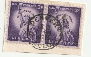 U.S. Scott 1035 pair