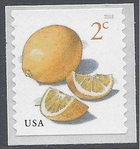 #5256 2c Meyer Lemons Coil Single 2018 Mint NH