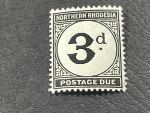 NORTHERN RHODESIA # J3--MINT NEVER/HINGED---SINGLE---POSTAGE DUE--1929