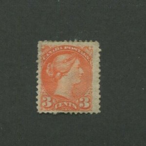 1888 Canada Postage Stamp #41 Mint/Used? Heavy Hinged Partial OG