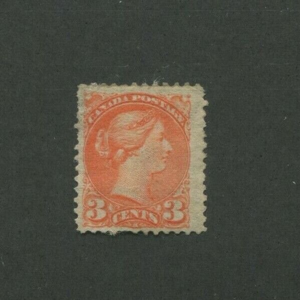 1888 Canada Postage Stamp #41 Mint/Used? Heavy Hinged Partial OG