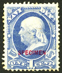 U.S. #O35S MINT NG SPECIMEN
