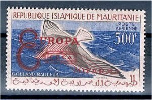 MAURITANIA - RARE 500 F BIRD EUROPA TOPIC - NEVER HINGED *