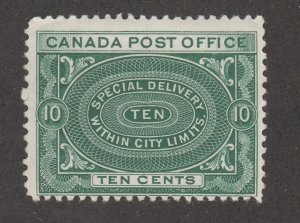 KAPPYSSTAMPS 12318-59 CANADA SPECIAL DELIVERY SCOTT E1 MINT HINGED  RETAIL $95