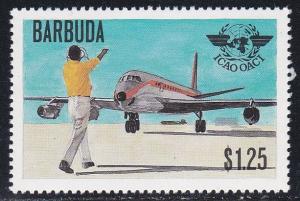 Barbuda # 393, ICAO 30th Anniversary - Airplane, Mint  NH.