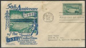 USA #1009 First Day Cover (FDC-010)