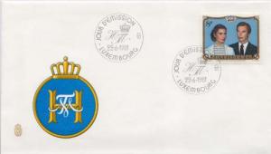 Luxembourg, First Day Cover, Royalty