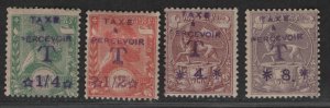 Ethiopia Sc#J29, J30, J33, J34 M/H/F-VF J29 no gum 