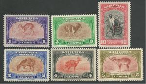 Liberia #283-288, Animals, Mint - H**-