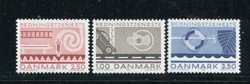 Denmark #742-4 MNH Make Me A Reasonable Offer!