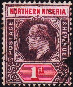 Nigeria(Northern). 1902 1d S.G.11  Fine Used