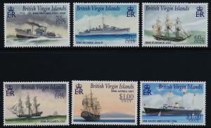 Virgin Islands 955-60 MNH Royal Navy Ships