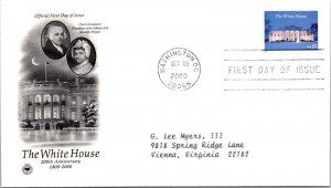 FDC 2000 SC #3445 Postal Soc Commemorative - Asheville NC - Single - J2811