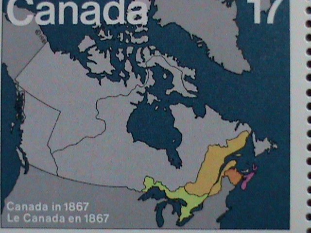 CANAL ERROR STAMP-1980-SC#847 CENTENARY OF THE ARCTIC ISLAND MNH BLOCK-4 VF