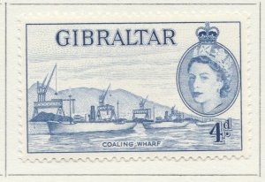1953 British Colony Gibraltar 4dMH* Stamp A28P47F30423-