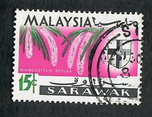 Sarawak #233 used single