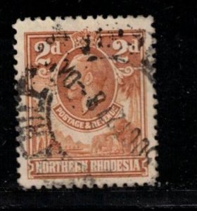 NORTHERN RHODESIA - Scott # 4 Used - KGV & Elephants