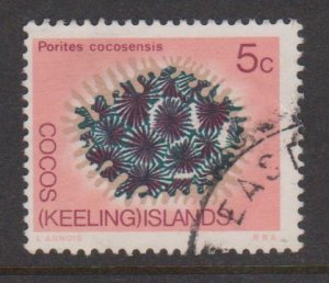 Cocos Islands Sc#12 Used