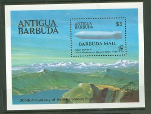 Barbuda #581  Souvenir Sheet