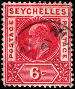 Seychelles #54, Incomplete Set, 1912, Used