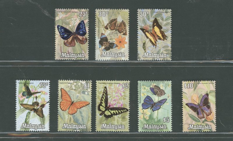 1970 Malaysia, Stanley Gibbons n. 64/71 - Farfalle - MNH**