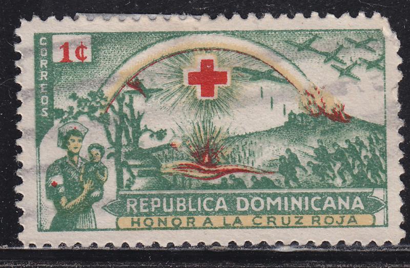 Dominican Republic 408 80th Anniversary of the Intl. Red Cross 1944