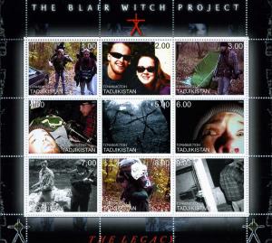 Tajikistan 2000 THE LEGACY Danish TV Sheet Perforated Mint (NH)