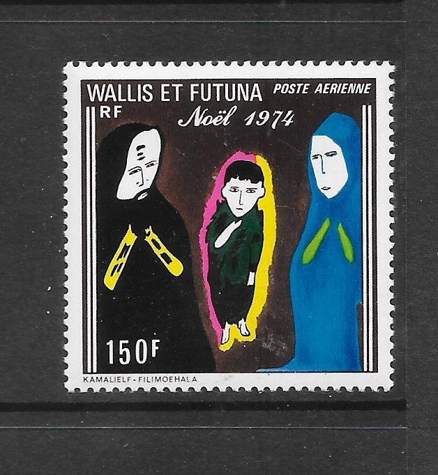 WALLIS & FUTUNA  #C55  CHRISTMAS 1974  MNH