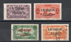 Latatika - Sc# 7 - 9 + 14 MH & Used (#8 miniscule thin) -  Lot 0119192