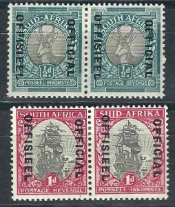 South Africa SG 87-88 MHR VF 1939 SCV £5.75