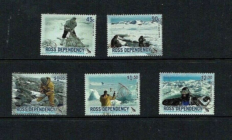 Ross Dependency: 2006, 50th Anniv. New Zealand Antarctic Programme, MNH set