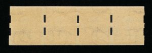 GENUINE SCOTT #368 F-VF MINT OG NH 1909 SHERMACK VENDING TYPE-III 3MM STRIP OF 4