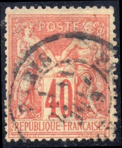 France Sc #74 Used F-VF