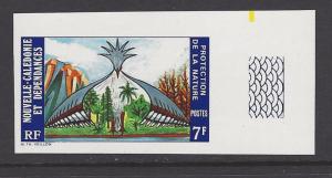 New Caledonia 1974 Nature Protection Imperf VF MNH (406)