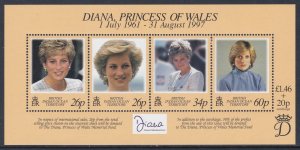 197 British Indian Ocean Territory Princess Diana Birthday MNH