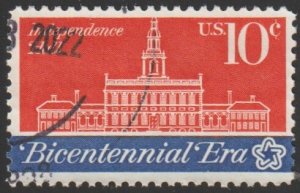 SC# 1546 - (10c) - First Continental Congress - Independence Hall, USED single