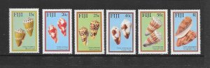 SHELLS - FIJI #564-9 MNH