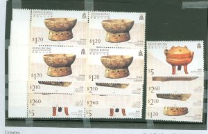 Hong Kong #744-747 Mint (NH) Single (Complete Set)