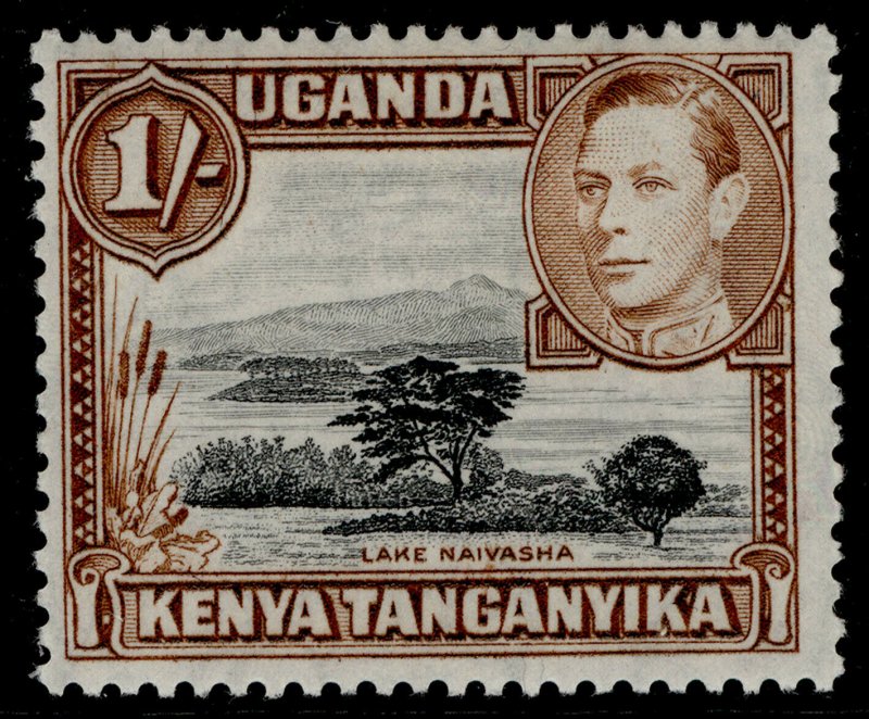 KENYA UGANDA TANGANYIKA GVI SG145b, 1s black & brown, M MINT. Cat £23. 