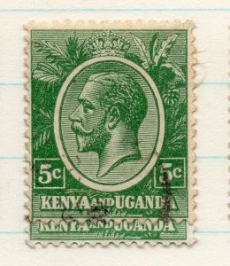 Kenya Uganda 1922 GV Early Issue Fine Used 5c. 198421