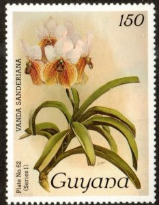 Guyana 1104 - Mint-H - 150c Orchid  (1985) (cv $1.50)