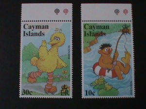 CAYMAN ISLANDS- CARTOON-TV SHOW-SESAME STREET-MNH-VF WE SHIP TO WORLDWIDE