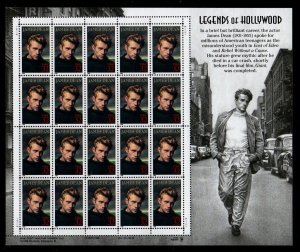 ALLYS US Plate Block Scott #3082 32c James Dean - Pane MNH OG F/VF [FP-36]