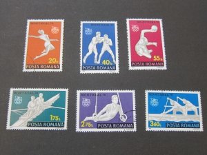 Romania 1976 Sc 2629-34 Olympic CTO set FU