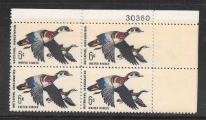 #1362 MNH Plate Block
