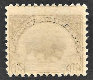 1923 Fine American Bison Olive Brown 30c Scott #569**