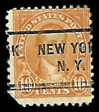 PCBstamps   US # 562 10c James Monroe, used, (2)